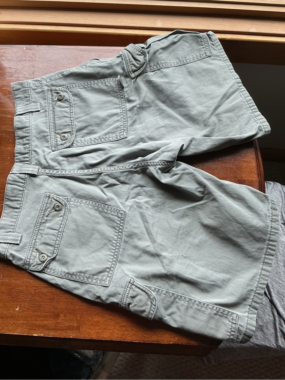 Levi’s SilverTab Cargo Shorts Mens 31 Olive Green Utility Workwear Y2K 16” Waist - Picture 11 of 16